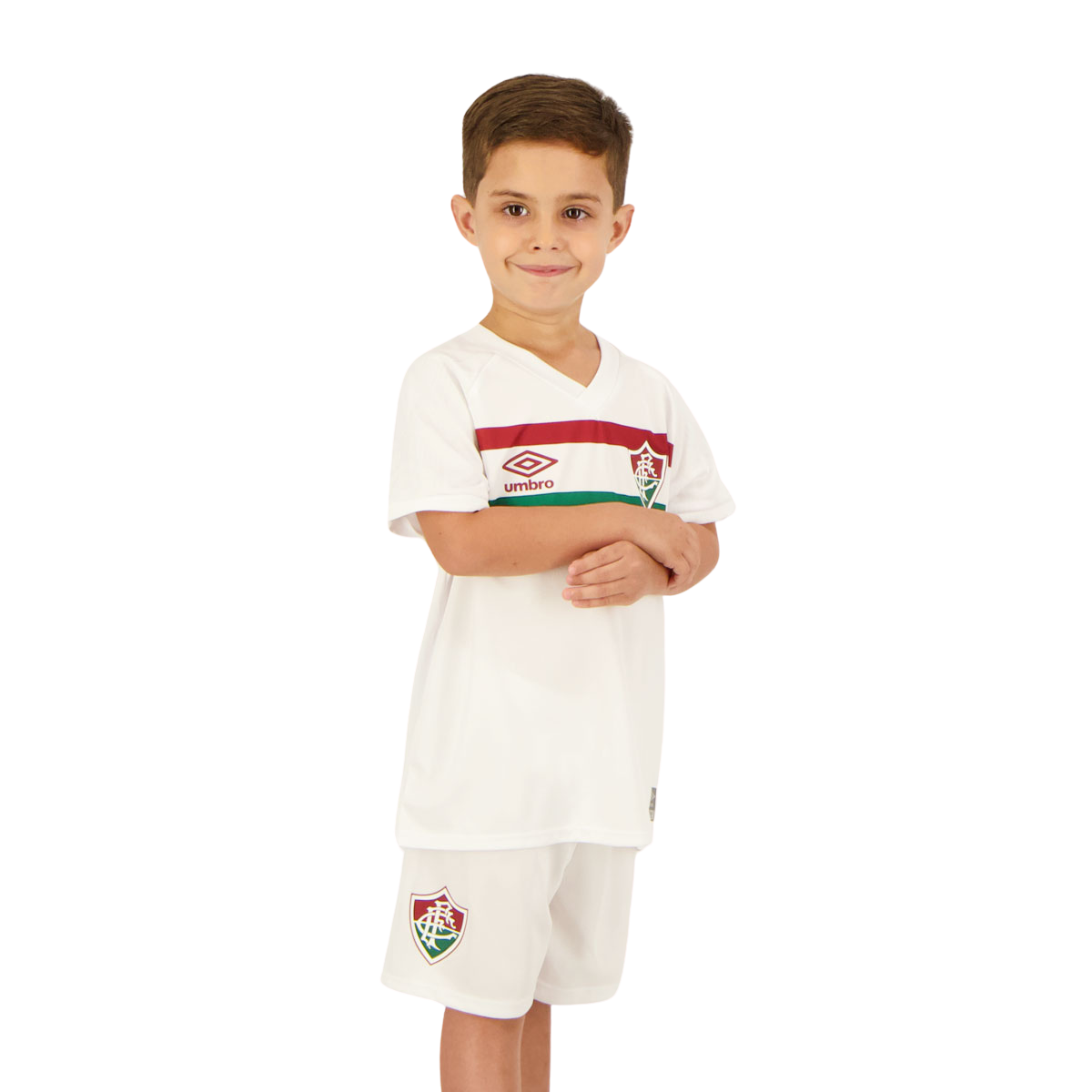 Kit Infantil Fluminense II 23/24 - Branco