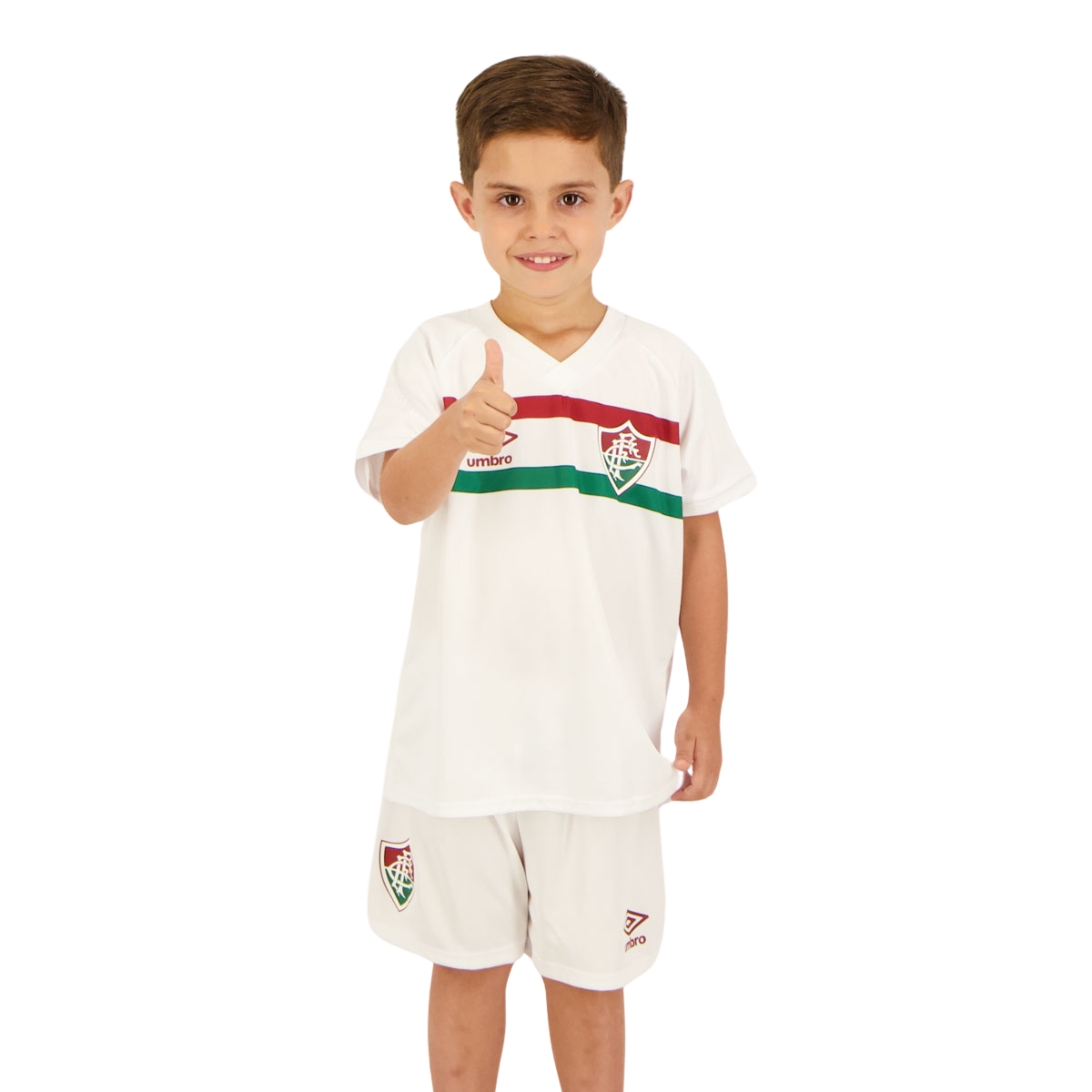 Kit Infantil Fluminense II 23/24 - Branco