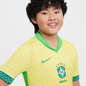 Kit Infantil Brasil I 2024/25 Nike - Amarelo