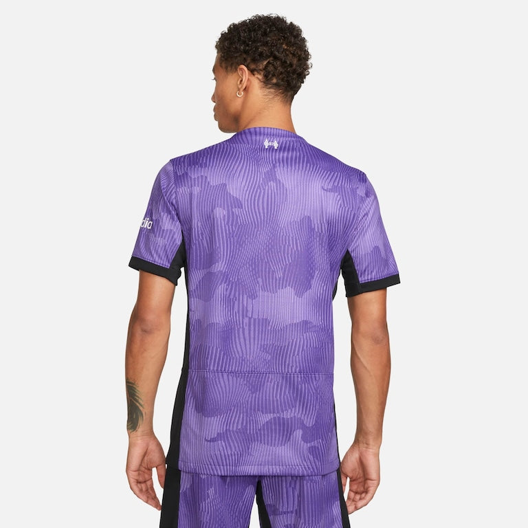 Camisa Liverpool III 23/24 Torcedor Nike Masculina - Roxa