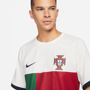 Camisa Portugal II 22/23 Torcedor Nike Masculina - Branca