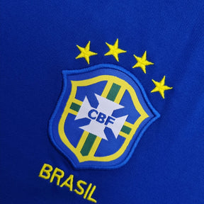 Camisa Retro Brasil 1998 Nike Masculina - Azul