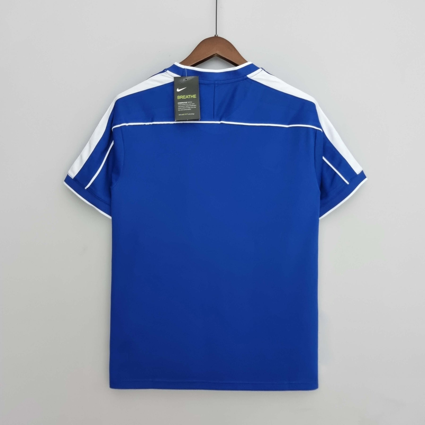 Camisa Retro Brasil 1998 Nike Masculina - Azul