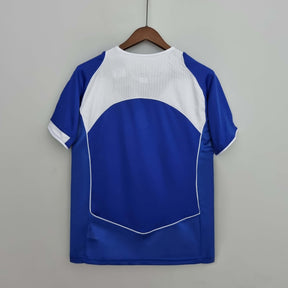 Camisa Retro Brasil 2004/05 Nike Masculina - Azul