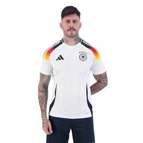 Camisa Alemanha I 2024/25 Torcedor Adidas Masculina - Branca