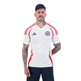 Camisa Chile II 2024/25 Torcedor Adidas Masculina - Branco