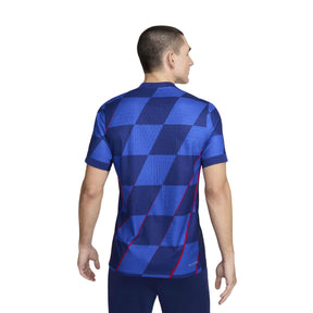 Camisa Croácia II 2024/25 Torcedor Nike Masculina - Azul