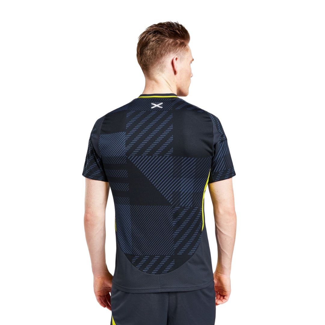 Camisa Escócia I 2024/25 Torcedor Adidas Masculina - Azul Marinho