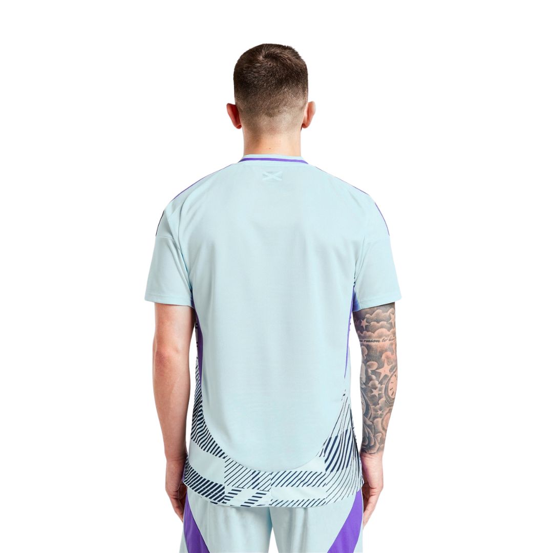 Camisa Escócia II 2024/25 Torcedor Adidas Masculina - Azul Claro