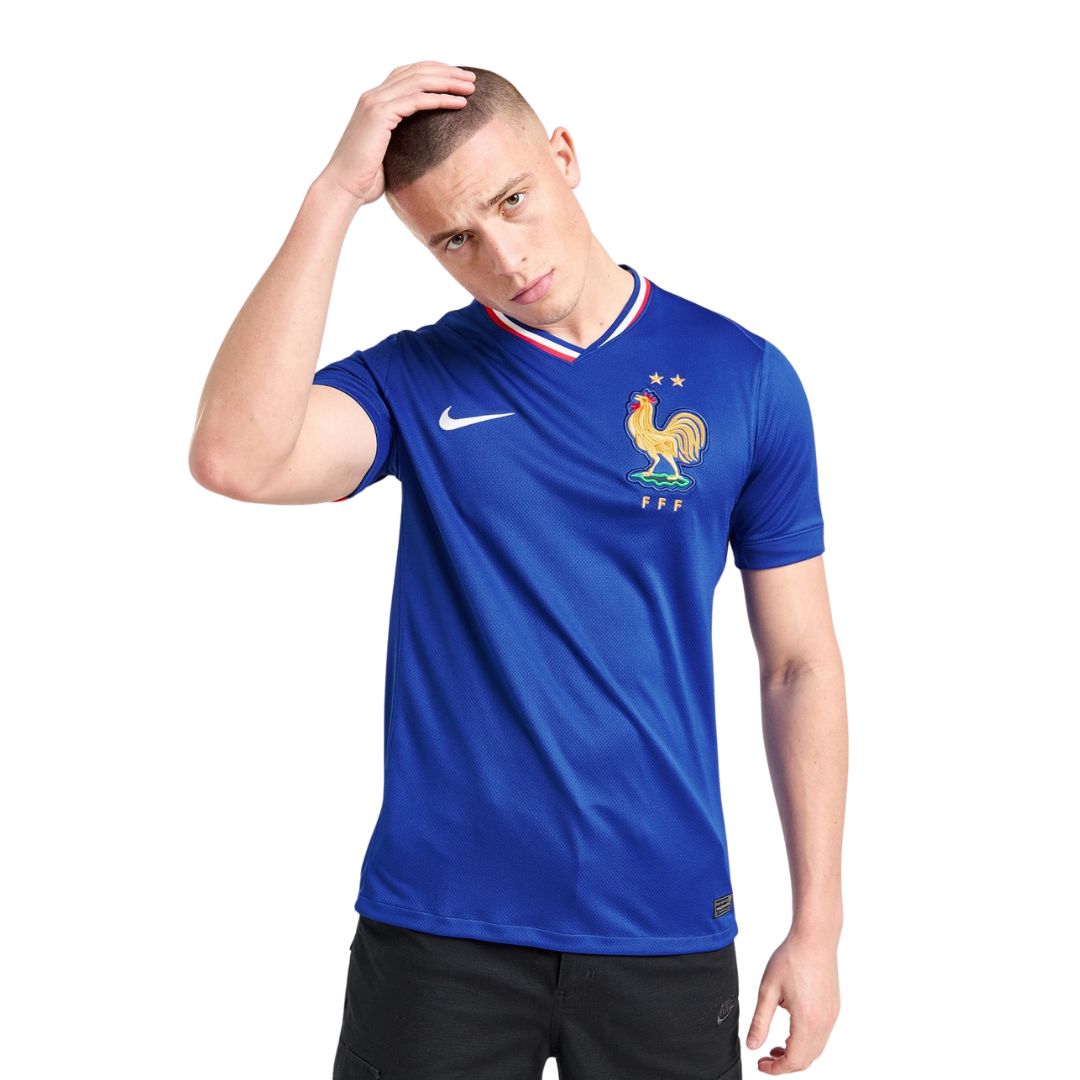 Camisa França I 2024/25 Torcedor Nike Masculina - Azul Royal