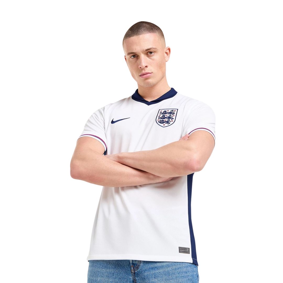 Camisa Inglaterra I 2024/25 Torcedor Nike Masculina - Branca