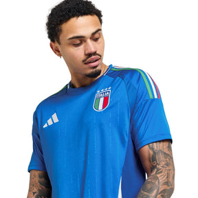 Camisa Itália I 2024/25 Torcedor Adidas Masculina - Azul Royal