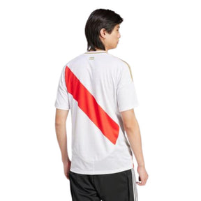 Camisa Peru I 2024/25 Torcedor Adidas Masculina - Branca