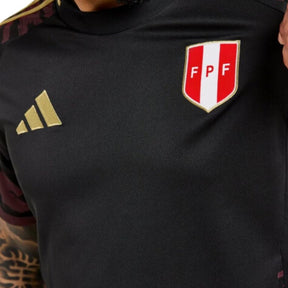 Camisa Peru II 2024/25 Torcedor Adidas Masculina - Preta