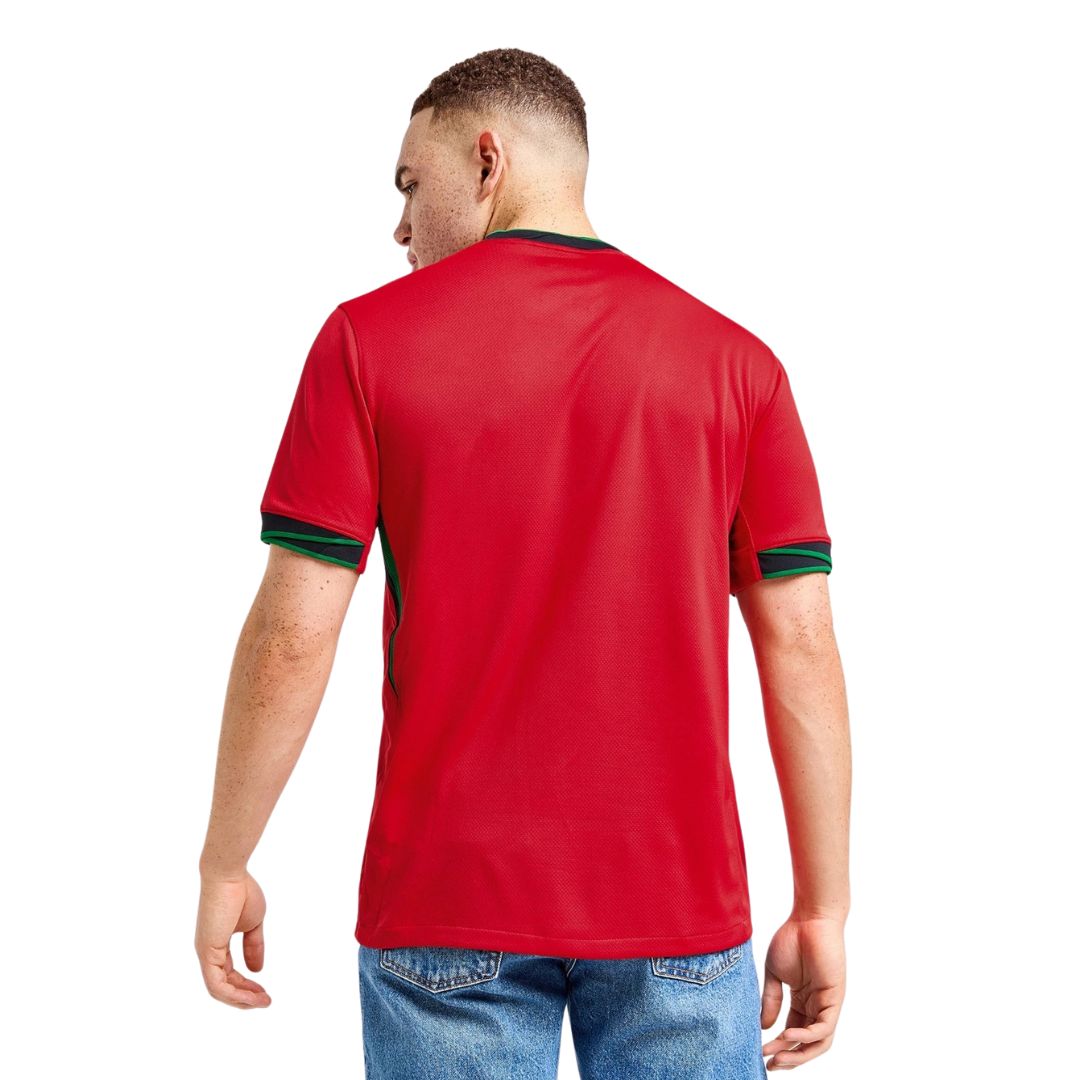 Camisa Portugal I 2024/25 Torcedor Nike Masculina - Vermelha