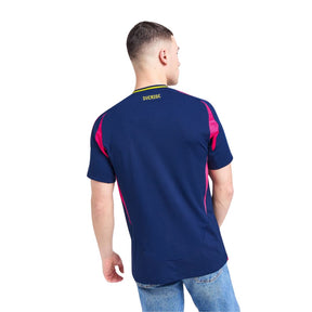 Camisa Suécia II 2024/25 Torcedor Adidas Masculina - Azul Marinho