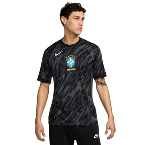 Camisa Goleiro Brasil 2024/25 Torcedor Nike Masculina - Preta