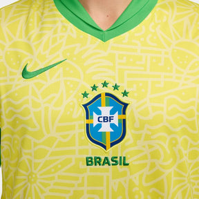 Camisa Brasil I 2024/25 Torcedor Nike Masculina - Amarela