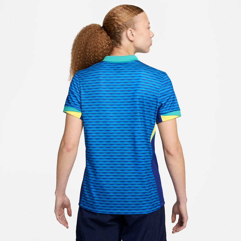 Camisa Feminina Brasil II 2024/25 Nike - Azul