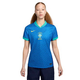 Camisa Feminina Brasil II 2024/25 Nike - Azul