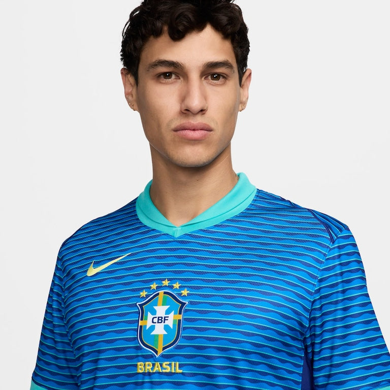 Camisa Brasil II 2024/25 Torcedor Nike Masculina - Azul