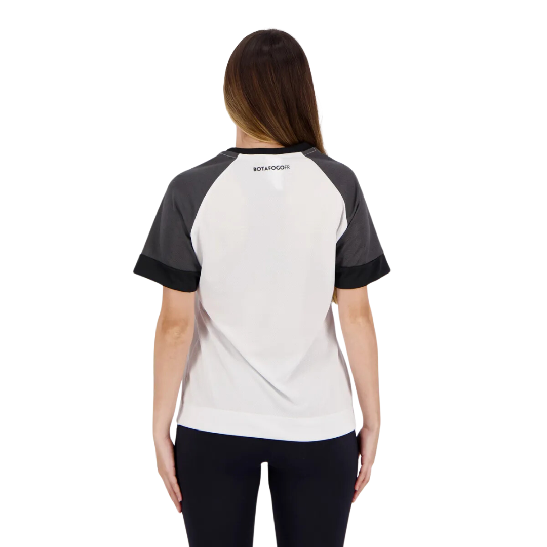 Camisa Alvinegra Cell Feminina Branca