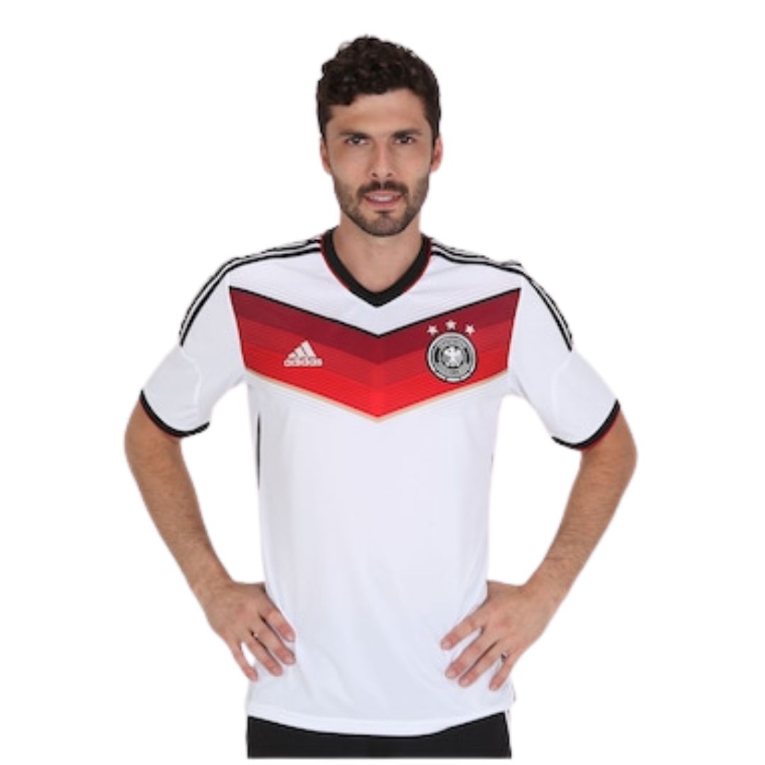 Camisa Retro Alemanha 2014 Adidas Masculina - Branca