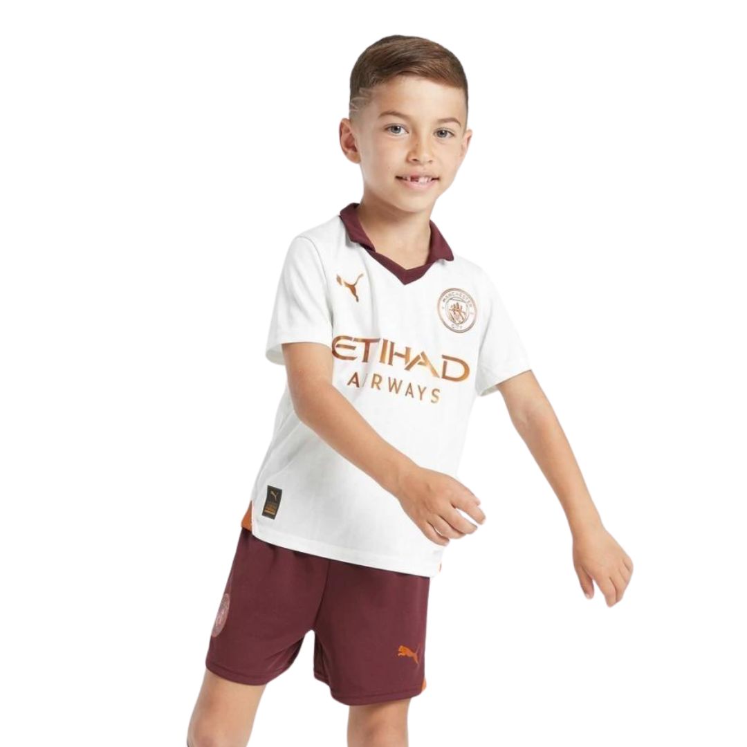 Kit Infantil Manchester City II 23/24 Puma