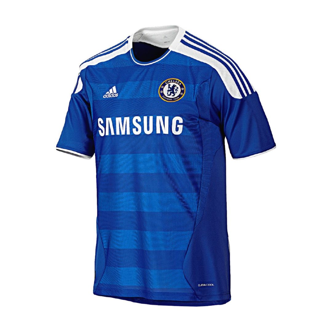 Camisa Chelsea Retrô I 2011/2012 Adidas Masculina - Azul