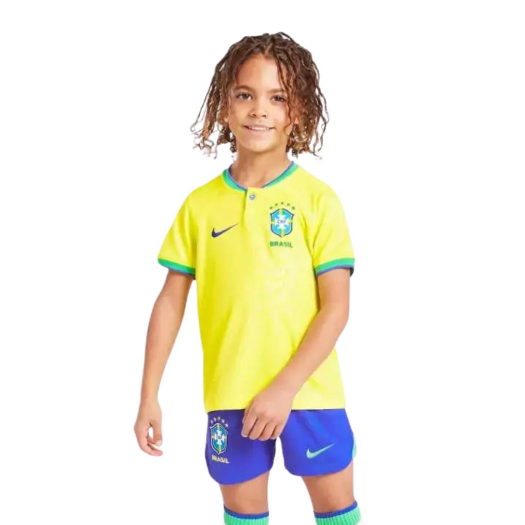 Kit Infantil Brasil 22/23 - Amarela