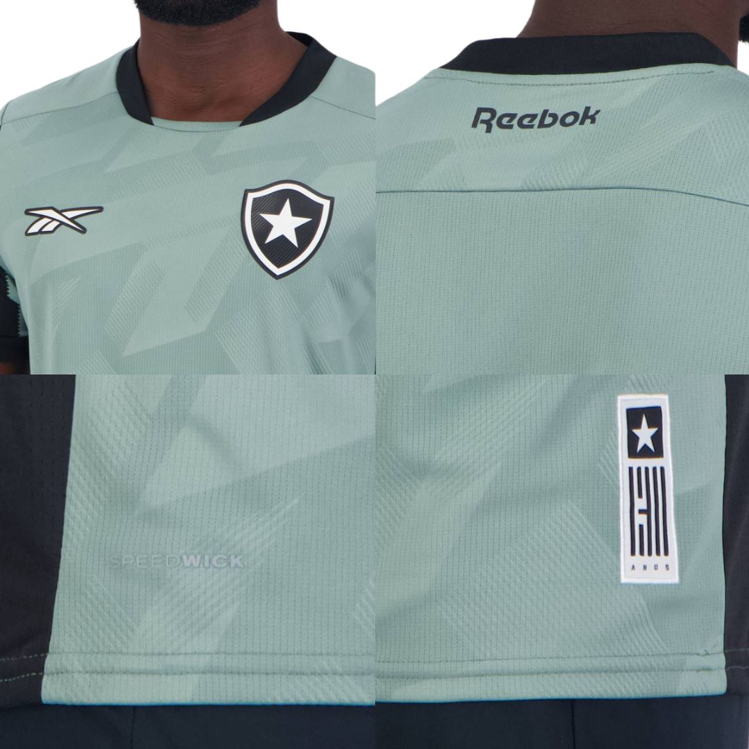 Camisa Reebok Botafogo Goleiro I 2024/25