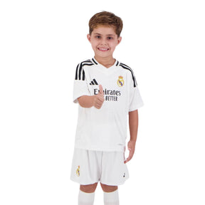 Conjunto Infantil Real Madrid I 2024/25 Adidas