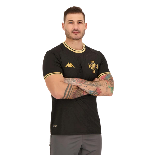 Camisa Vasco Kappa Goleiro 2022/23 Preta