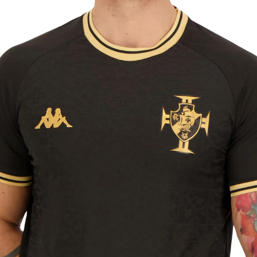 Camisa Vasco Kappa Goleiro 2022/23 Preta