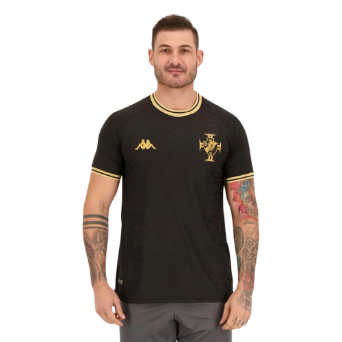 Camisa Vasco Kappa Goleiro 2022/23 Preta