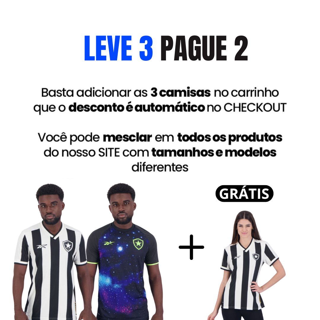 Camisa Feminina Botafogo I 2024/25 Reebok