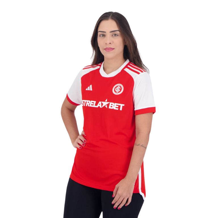 Camisa Feminina Internacional I 2024/25 Adidas