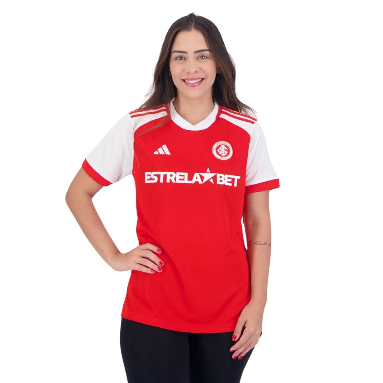 Camisa Feminina Internacional I 2024/25 Adidas