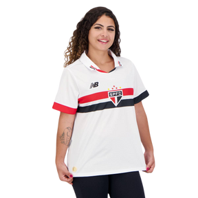 Camisa Feminina São Paulo I 2024/25 New Balance