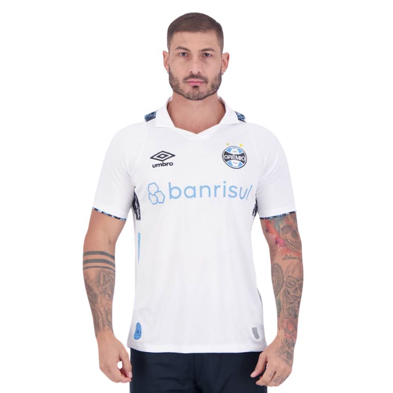 Camisa Grêmio II 2024/25 Torcedor Umbro Masculina - Branca