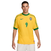 Camisa Retro Brasil 1998 Nike Masculina - Amarela