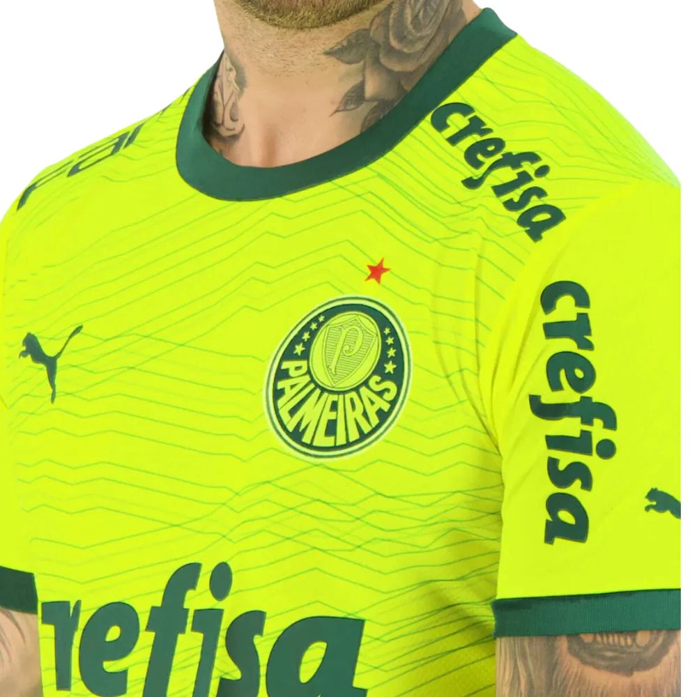 Camisa III Palmeiras Puma Todos Patrocinadores 23/24