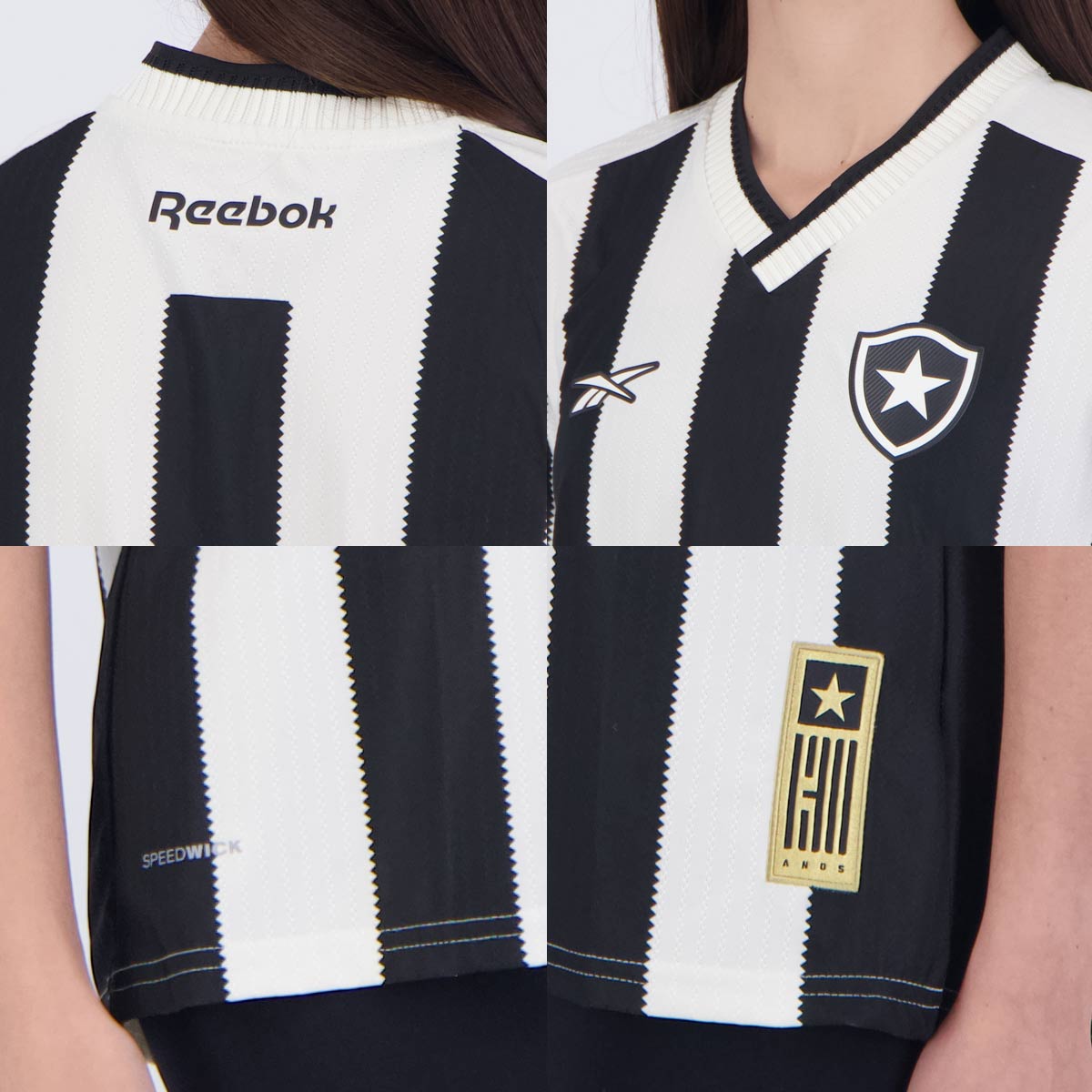 Camisa Feminina Botafogo I 2024/25 Reebok