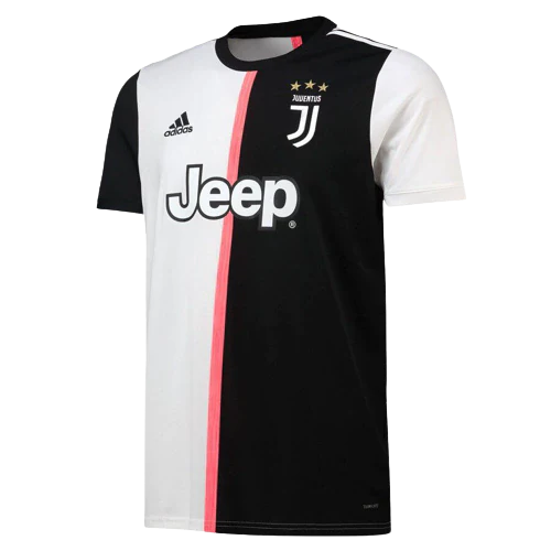 Camisa Retro Juventus 2019/20 Adidas Masculina - Preta e Branca