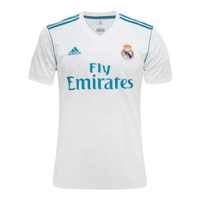 Camisa Retro Real Madrid 2017/18 Adidas Masculina - Branca